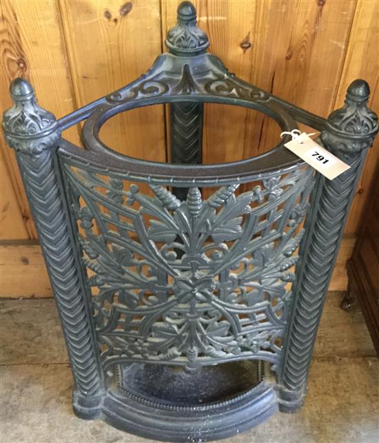 Cast iron umbrella stand